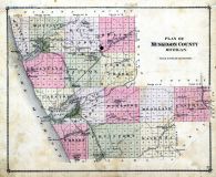 County Map, Muskegon County 1877